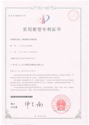 W-6951710手機側鍵力量測試機專利證書