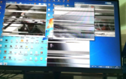 驅動不兼容，導致試驗機的USB攝像頭只能顯示三個畫面